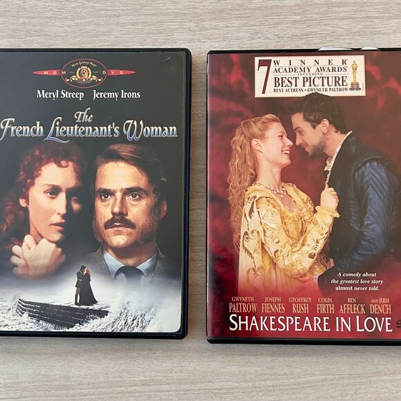 Two Classic DVD's - The French Lieutenants Woman and Shakespeare in Love - Picture 1 of 1